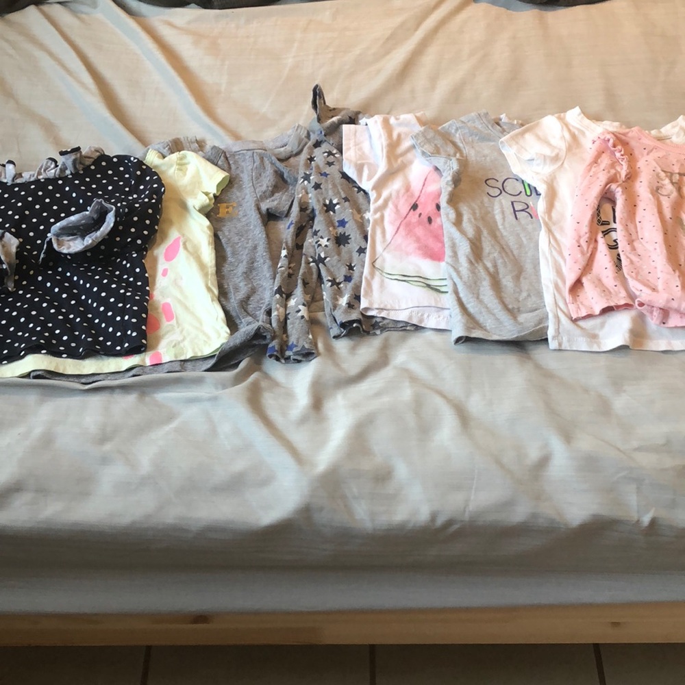 9 size 3T shirts